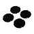 Losi Wheel Cover Set 4Pcs - Black LOS-2886