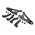 RC Maker Carbon Fibre Front -2.0mm (Short) Wheelbase Set RCM-SP-10019