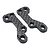Two RC Maker carbon fibre front upper bulkhead plates for RC cars, shown against a white background.