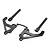 RC Maker Carbon Fibre Split Rear Horizontal Body Mount Set RCM-SP-10017