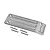GPM Grey Silver Aluminium Rear Skid Plate TXM331R-GS