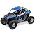 Losi RZR Rey Pro R Polaris 4X4 RC Buggy Electric Brushless 4WD 1/10 Scale RTR - Losi Blue LOS03029T1