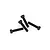 Du-Bro 3.5x15mm Fine Thread Cap Head Screws 4Pcs 2272