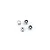 Du-Bro 3mm Silver Steel Nyloc Nuts 4Pcs 2101