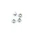 Du-Bro 4mm Silver Steel Nyloc Nuts 4Pcs 2102