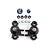 RPM Black T/E-Maxx/Revo Steering Hub Set 80582