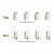 BetaFPV 5-Male and 5-Female BT2.0 Connector Set 10Pcs 00313640