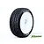 Louise 3.3" B-Rocket Tyres on White Dished Rims - Glued Wheels 2Pcs L-T3190SW