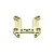 Kyosho Hardened Front Shock Tower - Gold IFW623