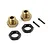 Maverick Aluminium 17mm Wheel Hexes Set 2Pcs - Gold 150339