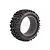 A single Louise B-Pioneer RC buggy tyre with aggressive tread pattern and grey foam insert, viewed from a three-quarter angle.