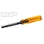MIP 3.0mm G2 nut driver with a translucent amber handle and black steel shaft, featuring the MIP logo and website printed on the handle.