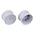 Team Associated 2.2" Rear Dish Rims 2Pcs - White 9695