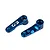 Factory Team Aluminium Steering Bell Cranks - Blue 91983