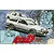 Illustration of the Initial D Toyota AE86 Trueno drifting on a mountain road, featuring manga-style panels of Takumi Fujiwara and the car.
