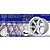 Fujimi 1/24 scale Volk Racing TE37 model wheel set packaging featuring a silver six-spoke wheel design.