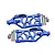GPM Aluminium Front Lower Suspension Arms 2Pcs - Blue MAKX055-B