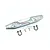 GPM Aluminium Front Bumper with D-Rings Set - Silver ER2330F-S