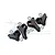 GPM Black Aluminium Traxxas Mini E-Revo Front and Rear Rocker Arm Set ERV027-BK
