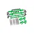 GPM Aluminium Front and Rear Sway Bar Set - Green LMTM312FR-G