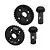 GPM Medium Carbon Steel 30T/12T Front and Rear Differential Gear Set MGG1230FR-BK