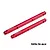 Two red anodized aluminium centre brace bars for RC cars, featuring GPM Racing branding and 7075-T6 aluminium material markings.