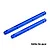 Two blue anodized aluminium centre brace bars for RC cars, featuring GPM Racing branding and 7075-T6 markings.