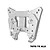 A silver GPM Racing aluminium rear shock tower for RC cars, featuring multiple mounting holes and a machined 7075-T6 aluminium construction.