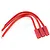 G-Force 100mm Lead w/ Male 3.5mm 3 Pin Bullet Connector GF-1065-002