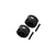 GPM Aluminium Front Wheel Hex Adapters - Black MYT010/7.5-BK