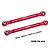 GPM Aluminium 90mm Front Camber Links 2Pcs - Red TJ054-R