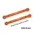 GPM Aluminium 88mm Rear Camber Links 2Pcs - Orange TJ057-OR