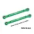 GPM Aluminium 88mm Rear Camber Links 2Pcs - Green TJ057-G