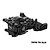GPM Aluminium Front Upper and Lower Bulkhead - Black TXMM012-BK