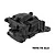 GPM Aluminium Rear Upper and Lower Bulkhead - Black TXMM013-BK