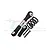 GPM Stainless Steel Tie Rod w/ Spring TXM024ASN-OC-BEBK