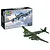 Revell 1/72 scale Focke-Wulf Fw 200 C-5/C-8 Condor model kit box and a fully assembled, painted model aircraft on a white background.