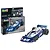 Revell 1/32 scale Tyrrell P34/2 Formula 1 model kit box and the assembled plastic model car on a white background.