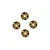 Traxxas Aluminium Pro Scale Wheel Washers 4Pcs - Bronze 10257-BRNZ