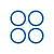 Traxxas Aluminium Pro Scale Beadlock Rings 4Pcs - Blue 10276-BLUE