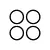 Traxxas Aluminium Pro Scale Beadlock Rings 4Pcs - Black 10276-BLK