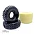 Reefs RC 1.9" Scrub XP Compound (Pink) Tyres with Foam Inserts 2Pcs REEFS251