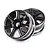HB 3.3" Edge Black Chrome Rims 2Pcs 67768