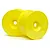 HB 3.8" Trophy Truggy Dished Yellow Rims 4Pcs 67816