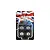 DDA Collectables 1/24 scale 10-slot chrome wheel set in blister packaging with a Union Jack background.