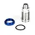 Losi Silver Aluminium Front Shock Body & Adjuster 1pc LOSB2853