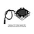 GPM Aluminium 40x10mm 14,000RPM Metal Frame Cooling Fan FAN4010B-BK