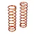Losi Orange Front (14.2 Rate) Shock Springs 2Pcs LOSB2967