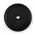 A black Delrin 77T spur gear for RC cars, featuring a central mounting hole and molded 77T text on the face.