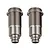 Team Associated Aluminium 13x27.5mm Shock Bodies 2Pcs - Silver 91922